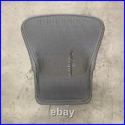 Genuine Herman Miller Aeron Chair Back Frame B Size Medium Light Gray