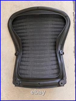 Genuine Herman Miller Aeron Size B Back Seat Frame And Tuxedo Mesh
