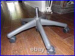 Genuine Herman Miller Aeron Spider Base with Casters Wheels Swivel Chair Size C