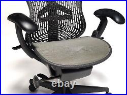 HERMAN MILER Mirra Office Chair Graphite (aeron) highly adjustable Full Mesh