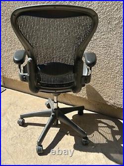 HERMAN MILLER, Aeron style, Size B chair, withLumbar Back Support Pad