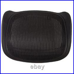 H? Rman Mill? R Aeron Size C Seat Pan with Mesh Black Graphite (New)