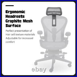 Headrest 1.0 For Herman Miller Aeron Office Engineered Chair Graphite Gray