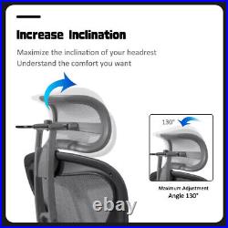 Headrest 1.0 For Herman Miller Aeron Office Engineered Chair Graphite Gray