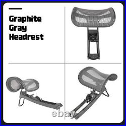 Headrest 1.0 For Herman Miller Aeron Office Engineered Chair Graphite Gray