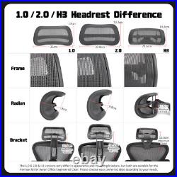 Headrest 1.0 For Herman Miller Aeron Office Engineered Chair Graphite Gray