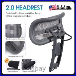 Headrest 2 For Herman Miller Aeron Office Engineered Chair with Protective Cover