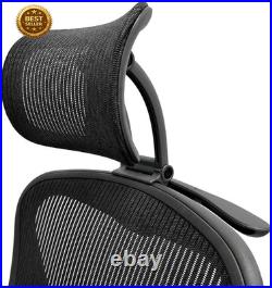 Headrest Attachment Compatible with Herman Miller Aeron Fully Adjustable Height