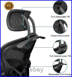 Headrest Attachment Compatible with Herman Miller Aeron Fully Adjustable Height