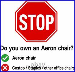 Headrest Attachment Compatible with Herman Miller Aeron Fully Adjustable Height