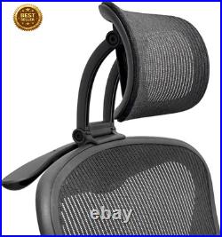 Headrest Attachment Compatible with Herman Miller Aeron Fully Adjustable Height