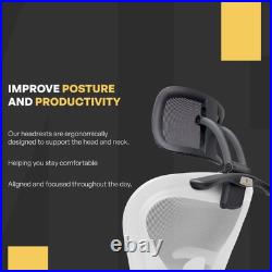 Headrest Compatible with Herman Miller Aeron Remastered Fully Adjustable Heig Headrest Compatible with Herman Miller Aeron Remastered Fully Adjustable Heig