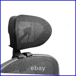 Headrest Designed for The Herman Miller Aeron Chair Classic in Black