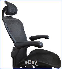 Headrest Genuinely Engineered for Herman Miller Aeron Chair + Free Coat Hanger