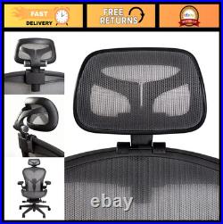 Headrest for Herman Miller Aeron Chair Classic & Remastered, Black/Graphite