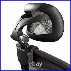 Headrest for Herman Miller Aeron Chair Classic & Remastered, Black/Graphite