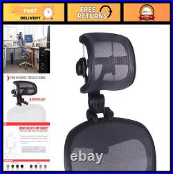 Headrest for Herman Miller Aeron Chair Ergonomic Support, Graphite Color, H3 M