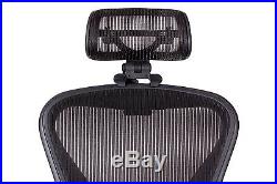 Headrest for Herman Miller Aeron Chair H3 Standard Carbon by Engineered Now