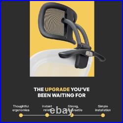 Headrest for Office Chair Attachment Remastered Aeron, Black Onyx