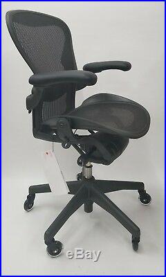 Herman Miller AERON Chairs Fully Adjustable Model Size C / Rollerblade casters
