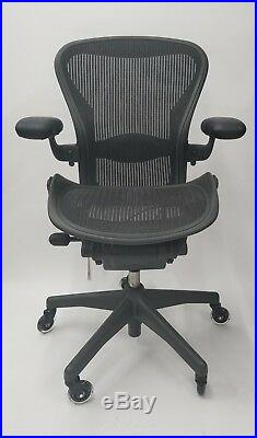 Herman Miller AERON Chairs Fully Adjustable Model Size C with Rollerblad casters