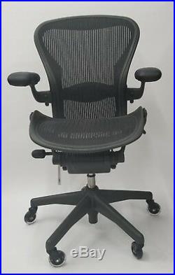 Herman Miller AERON Chairs Fully Adjustable Model Size C with Rollerblad casters