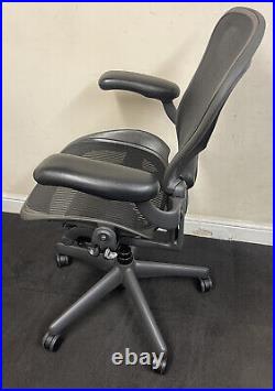 Herman Miller AERON Fully Loaded SIZE B NEW Gas & Lumbar + Quick Release Arms