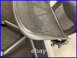 Herman Miller AERON Fully Loaded SIZE B NEW Gas & Lumbar + Quick Release Arms
