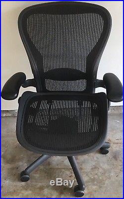 Herman Miller AERON LARGE SIZE C Ergonomic Computer Mesh Chair Fully Adjustable
