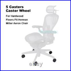 Herman Miller Aeron 2.5in caster replacement wheel suit for Classic Remastered