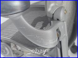 Herman Miller Aeron AE113HWB Black Ergonomic Mesh Office Chair Adjustable Arms