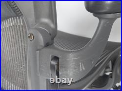 Herman Miller Aeron AE113HWB Black Ergonomic Mesh Office Chair Adjustable Arms