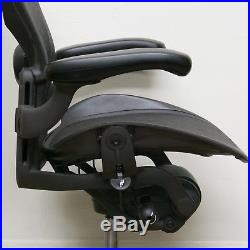 Herman Miller Aeron B Chair Fully Loaded Carbon Black 2009 AE113AWBAJ