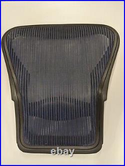 Herman Miller Aeron Back and Seat Pan w Mesh Cobalt Blue B Medium