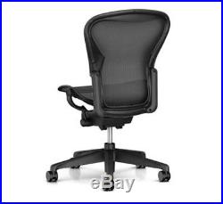 Herman Miller Aeron Basic Ergonomic Home Office Desk Task Chair Size B No Arms