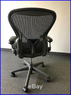 Herman Miller Aeron Black Chair Size B