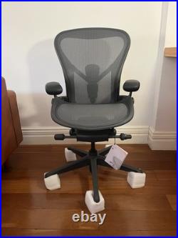 Herman Miller Aeron (Brand New) Remastered Size B Office Chair Graphite
