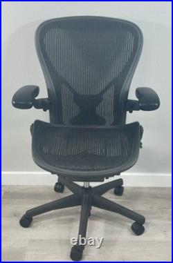 Herman Miller Aeron C Graphite 3-Function Arms Adj. Classic withPostureFit