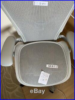Herman Miller Aeron Chair 2019 Model BNWT Grey SIZE C LARGE