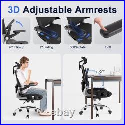 Herman Miller Aeron Chair'ALTERNATIVE' Ergonomic 3D Armrests and 3D Headrest