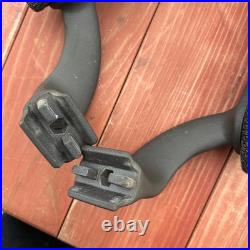Herman Miller Aeron Chair Adjustable Swivel Tweed Woven Arm Pair