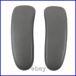 Herman Miller Aeron Chair Arm Pads Graphite/Grey, Fits Size A/B/C