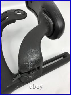 Herman Miller Aeron Chair Arm Yoke with Armrest Pad, Left & Right Pair Flip Lever