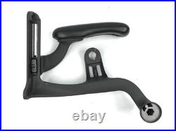 Herman Miller Aeron Chair Arm Yoke with Armrest Pad, Left & Right Pair Flip Lever