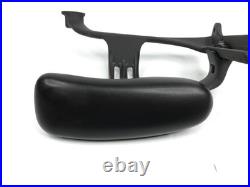 Herman Miller Aeron Chair Arm Yoke with Armrest Pad, Left & Right Pair Flip Lever