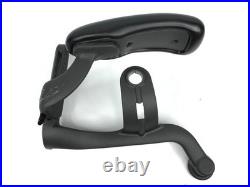 Herman Miller Aeron Chair Arm Yoke with Armrest Pad, Left & Right Pair Flip Lever