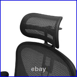 Herman Miller Aeron Chair Atlas Headrest New Fits A B C Size -Graphite DarkGrey