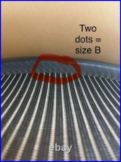 Herman Miller Aeron Chair Back Frame with Mesh Size B Genuine OEM Replacement