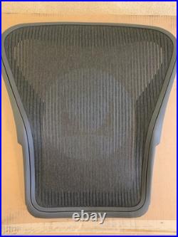 Herman Miller Aeron Chair Back Replacement Size B Black OEM Mesh Office Part