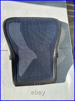 Herman Miller Aeron Chair Back with blue mesh Size C (large)
